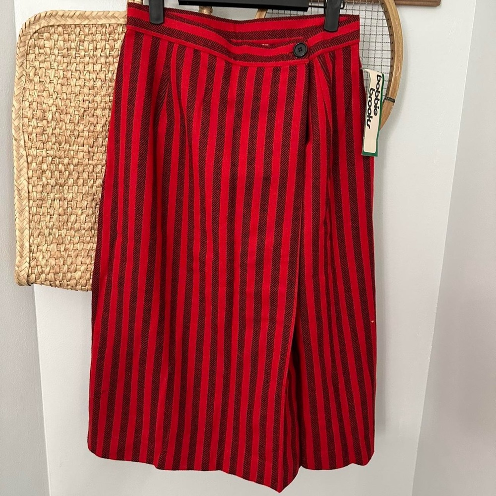 NWT Vintage Bobbie Brooks Wool blend made in the USA/union made skirt